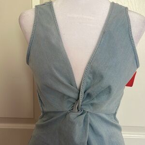 Denim body suit size Medium from Denim Blvd Los Angeles perfect for summer